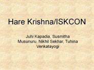 Hare Krishna/ISKCON