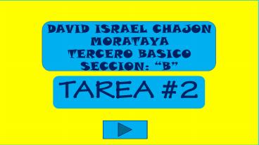 Tarea #2 tercer 