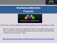 IGBT and Thyristor Market