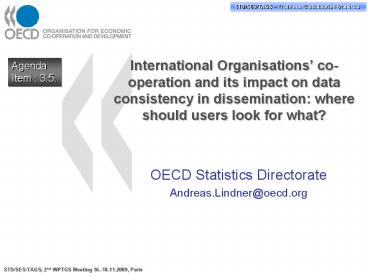 International Organisations