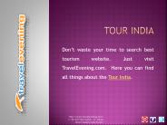TravelEvening.com Complete Travel Information at One Place