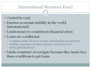 International Monetary Fund