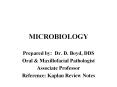 MICROBIOLOGY PowerPoint PPT Presentation