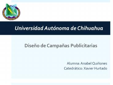 Diseño de Campañas Publicitarias