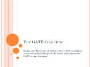 EII Top GATE coaching