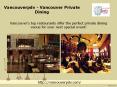Vancouver Private Dining Venues | Private Dining Venues in Downtown Vancouver PowerPoint PPT Presentation