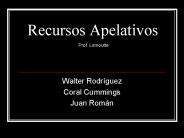 Recursos Apelativos