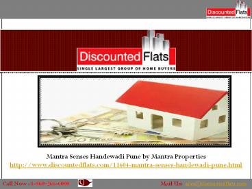 Mantra Senses Handewadi Pune by Mantra Properties Flat Apartments for Sale