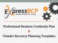 Express BCP : Business Continuity Plan Template PowerPoint PPT Presentation