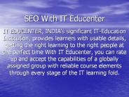 seo with Iducenter