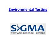 Environmental Impact Assessment