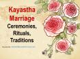Ceremonies and Rituals of a Kayastha Marriage PowerPoint PPT Presentation