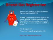 Bharat Gas Registration
