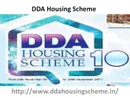 DDA Housing Scheme