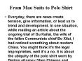From Mao Suits to Polo Shirt PowerPoint PPT Presentation