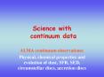 Science with continuum data PowerPoint PPT Presentation