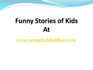 Funny Things That Kids Do