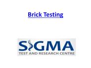 Brick Water Absorption Test
