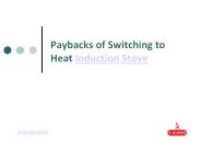 Paybacks of Switching to Heat Induction Stove