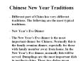 Chinese New Year Traditions PowerPoint PPT Presentation