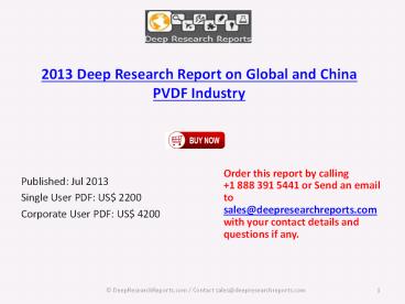 China PVDF Industry Analysis