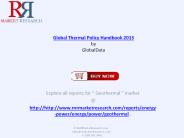 2013 Global Thermal Policy Industry – Power Regulations