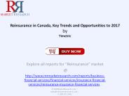 Canada Reinsurance Market 2017