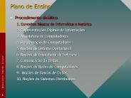 Plano de Ensino
