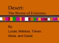 Desert: The Biome of Extremes PowerPoint PPT Presentation
