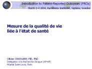 Mesure de la qualit