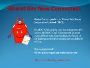 Bharat Gas New Connection
