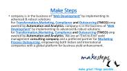Makesteps