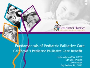 Fundamentals of Pediatric Palliative Care