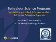 Behaviour Science Program: Specializing in Applied Behaviour Analysis