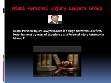 Miami Personal Injury Attorney