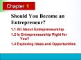 Should You Become an Entrepreneur? PowerPoint PPT Presentation