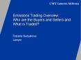 Emissions Trading Overview: Who are the Buyers and Sellers and What is Traded? PowerPoint PPT Presentation