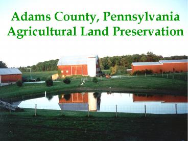 Adams County, Pennsylvania