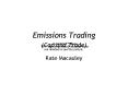 Emissions Trading (Cap and Trade) PowerPoint PPT Presentation
