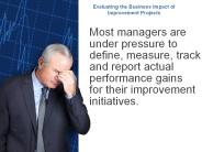 Evaluating the Impact of Improvement Projects