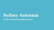 Sydney antennas-Get Connected Easily and Fastly
