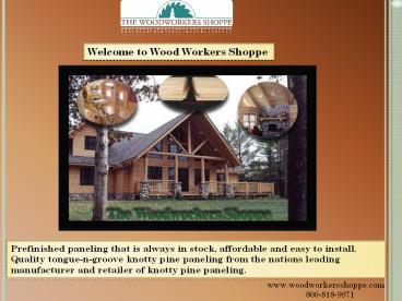 Woodworkers Shoppe