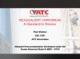 HEXAVALENT CHROMIUM A Standard In Review PowerPoint PPT Presentation