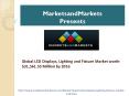 Global LED Displays, Lighting and Fixture Market by 2016 PowerPoint PPT Presentation