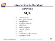 Introduction to Database