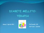 DIABETE MELLITO: TERAPIA