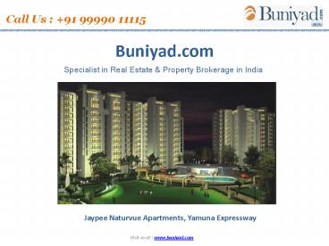 Jaypee Naturvue Apartments Sports City