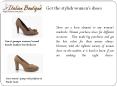 Get  the stylish women's shoes