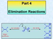 Elimination Reactions