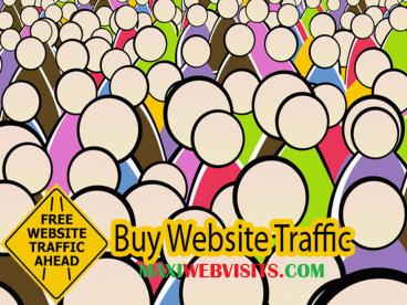 Buy Website Traffic at MaxiWebVisits.com